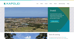 Desktop Screenshot of kapolei.com